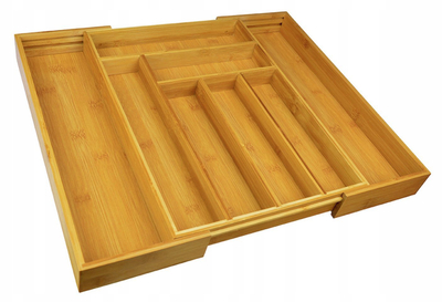 Organizues sirtari KRISBERG 2547, bambu, i zgjatueshëm, i natyrshëm