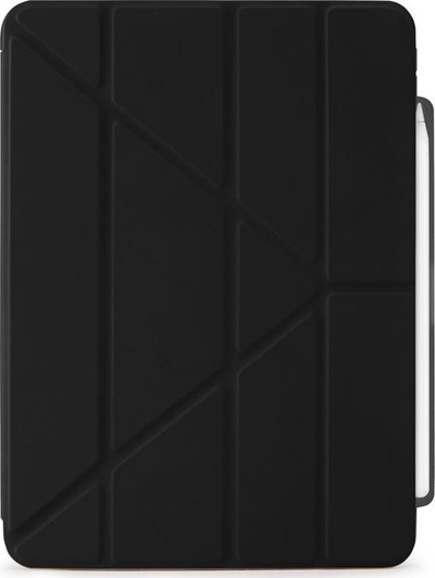 Mbrojtëse tablet Pipetto Origami No3 Pencil Case, për iPad Air 11" 2024 dhe 10.9" 2022 2020, e zezë