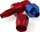 Lidhës rrotullues 90° TurboWorks AN10, 7/8-14", alumin, i zi