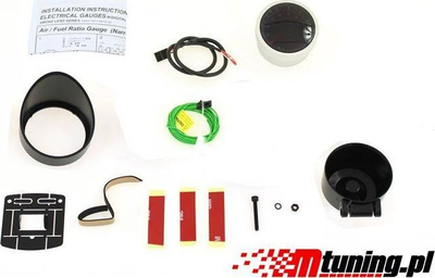 Tregues rrotullimesh DRacing DEPO Dual 60mm, matës RPM, ndriçim i bardhë qelibar, i zi