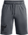 Кратки спортски панталони Under Armour Project Rock Terry, машки, сиви