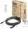 Kabllo USB Club 3D CAC-1406, USB A në USB A, 15 m, e zezë