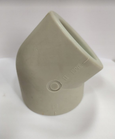 Bërsenë këndi 45° Sigma Li PP-R K4563, diametër 63mm, gri