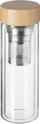 Termus për çaj Secret de Gourmet, 400 ml, filtër inox, xham transparent