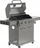 Grill me gaz Yato 4 Burners, djegës ndihmës, termometër, inox gri