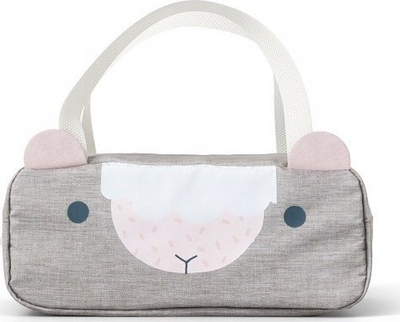 Çantë termike për kalamaj Monbento Wonder Pink Sheep, 6.5L, gri