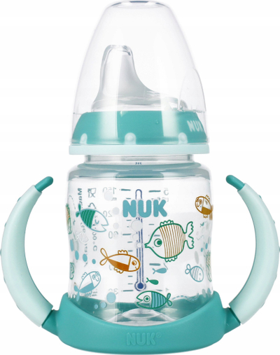 Biberon me doreza Nuk First Choice, 150ml, 6m+, turkeze