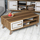 Set mobilie për dhomë ndejeje (HM11852.03), bardhë