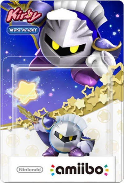 Figura Nintendo Amiibo Kirby Meta Knight, kompatibile me Nintendo, koleksionuese, shumëngjyrëshe