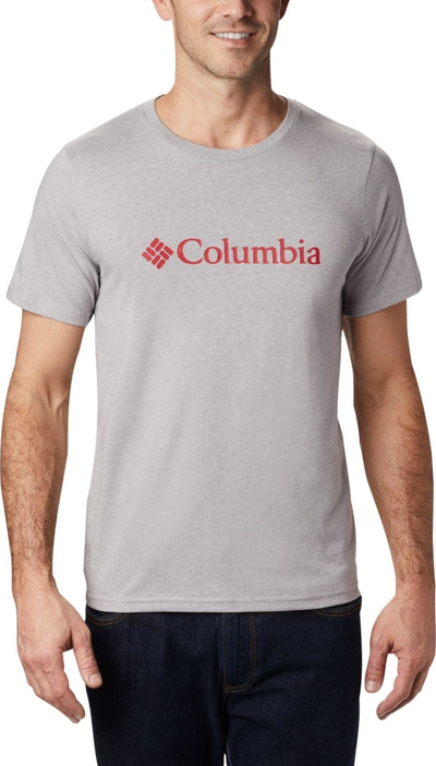 Bluzë Columbia CSC Basic Logo SS Tee M, pambuk poliester, gri