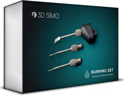 Сет горливи врвови 3Dsimo Burning Set MultiPro, 3 парчиња, за гравирање и моделирање