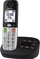 Telefon pa kabllo Panasonic KX-TGU430EXB, sekretari telefonik, volum i amplifikuar, i zi