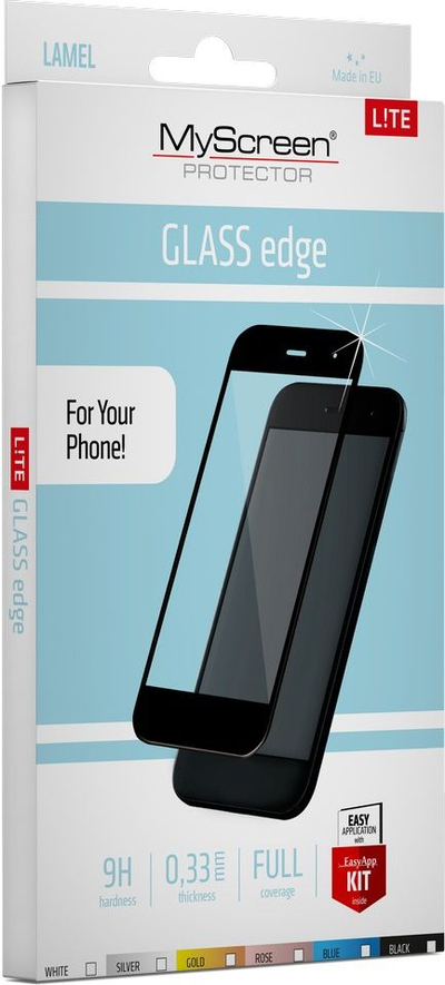 Xham mbrojtës LiteGLASS EDGE për Huawei P20 Lite transparent (PROGLAFULCHUP20LCA)