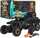 Makina me komandë Ramiz RC Rock Crawler 1:10, 6 rrota, 2.4GHz, e zezë