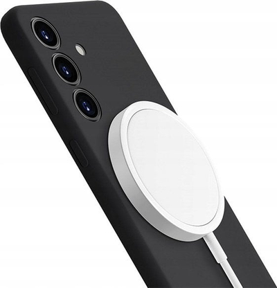Mbulesë silikoni 3MK Silicone Case për Samsung Galaxy S24, mbron komplet, s’rrëshqet nga dora, e zezë