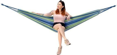 Hamak Nils Camp NC9003, 150 kg, blu jeshile