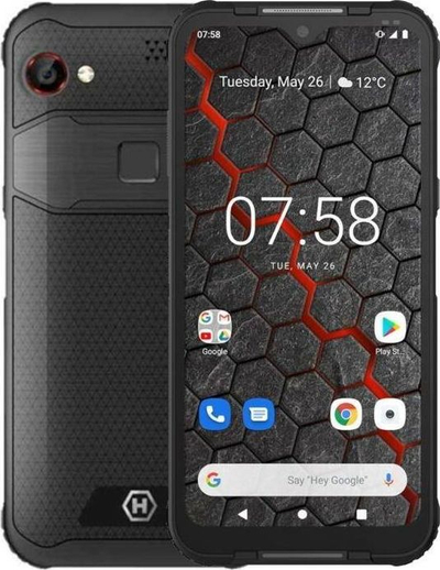 Сет телефон HAMMER Blade 3 со паметен часовник, 5.7", 4G, црн