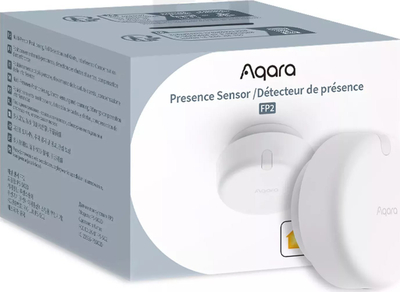 Senzor lëvizjeje Aqara Presence Sensor FP2, radar mmWave, USB C, i bardhë