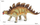 Lodër dinosauri Trifox Stegosaurus, me tinguj, shumëngjyrëshe