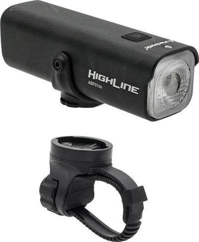 Светло за велосипед Mactronic Highline, 1000lm, USB C, црно