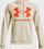 Bluzë me kapuç Under Armour Rival Fleece Big Logo, për meshkuj, XX-Large, ngjyrë bezhë