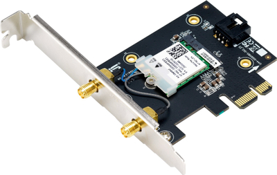 Adaptor WiFi ASUS PCE-BE6500, WiFi 7, Bluetooth 5.4, i zi