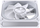 Ventilator PC Jonsbo ZA-120, 120mm, PWM ARGB, i bardhë