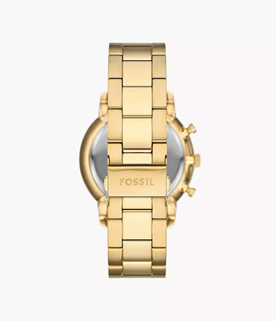 Orë dore për burra Fossil Neutra Chronograph FS6093, e artë