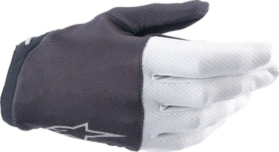 Doreza biçiklete Alpinestars A-Aria, kompatibile me ekran me prekje, madhësia XL, gri e bardhë
