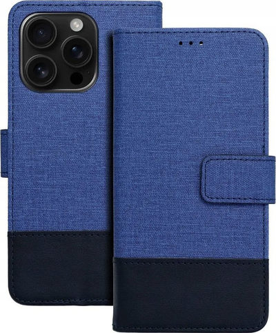 Kapak libri Gomma për Xiaomi Redmi Note 14 4G, mbrojtës, blu