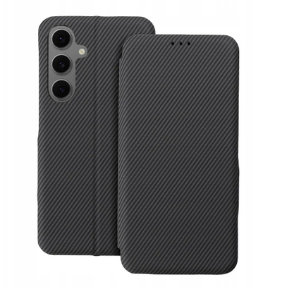 Futrollë folio me magnet për Samsung Galaxy A36 5G, gri