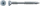 Vida renovimi Spax 4.5x70 mm, çelik i galvanizuar, kuti 500 copë