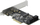 Kartë kontrolli SATA DeLOCK 90396, SATA 6Gb/s, PCIe 3.0 x4, e zezë