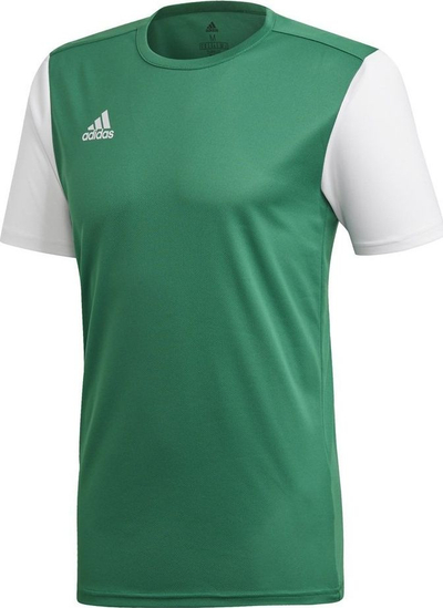 Fanellë futbolli adidas Estro 19 JSY M DP3238 për burra, Climalite, jeshile me të bardhë