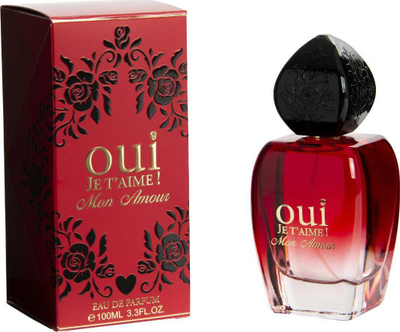 Parfum Linn Young Oui Je T'Aime Mon Amour, Eau de Parfum, 100ml, i kuq