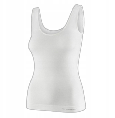 Kanotier termoaktive për gra Brubeck Comfort Merino, pa mëngë, madhësia L, krem