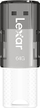 USB Lexar JumpDrive S60, 64GB, USB 2.0, e bardhë