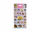 Stickerë universalë me qenushë, ngjitës dekorativ, shumëngjyrësh