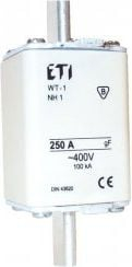 Siguresë NH Eti Polam WT-1 gF, 100A, 500V AC, e bardhë