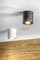Spot tavanor Aveiro Bis Black, GU10, 20W, alumin i zi