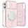 Maskë telefoni Tech-Protect Silicone MagSafe për iPhone 17, silikon rozë