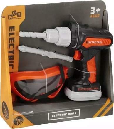 Lodër trapan me bateri Mega Creative 549715, me aksesorë, me efekte zanore, portokalli e zezë