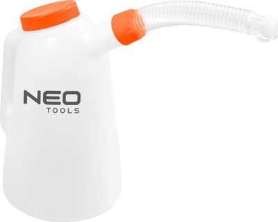 Kanoçe vaji Neo 10-804, 5L, me hinkë, e bardhë portokalli