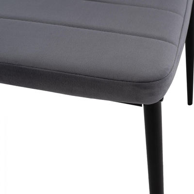 Karrige metalike velvet (HM0037.31), gri