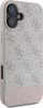 Futrollë Guess GUHCP16MG4GLPI për iPhone 16 Plus, 4G PU me vijë poshtë, rozë