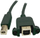 Kabllo USB Alcasa USB 2.0 B mashkull në B femër, 1m, i zi