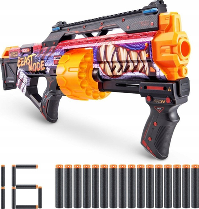 Armë lodër Zuru X Shot Skins Last Stand Beast Out, me shigjeta shkumë, për kalamaj 8+