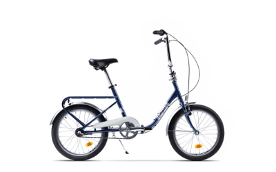 Biçikletë palosëse Pegas Practic Retro 20", çelik, 3 shpejtësi, blu kobalt