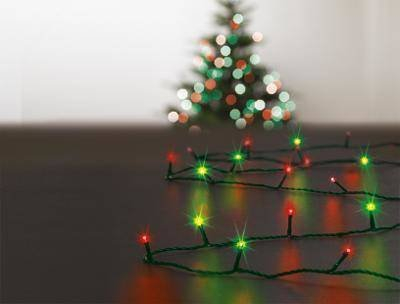 Drita dekoruese jashtë Feeric Lights, 100 LED, 8m, kuqe jeshile