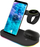 Stacion karikimi wireless Yenkee YAC 5300, 3 në 1, 15W, i zi